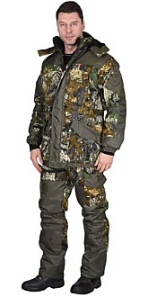 Костюм "ГОРКА" зимний: куртка дл., брюки (тк.CROWN-230) КМФ